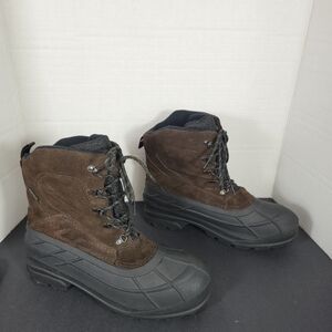 Kamik Fargo 2 Heat-Mx Brown Suede Winter Snow Boots Size 14